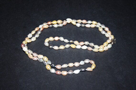 Vintage Genuine Freshwater Pearl Necklace - image 5