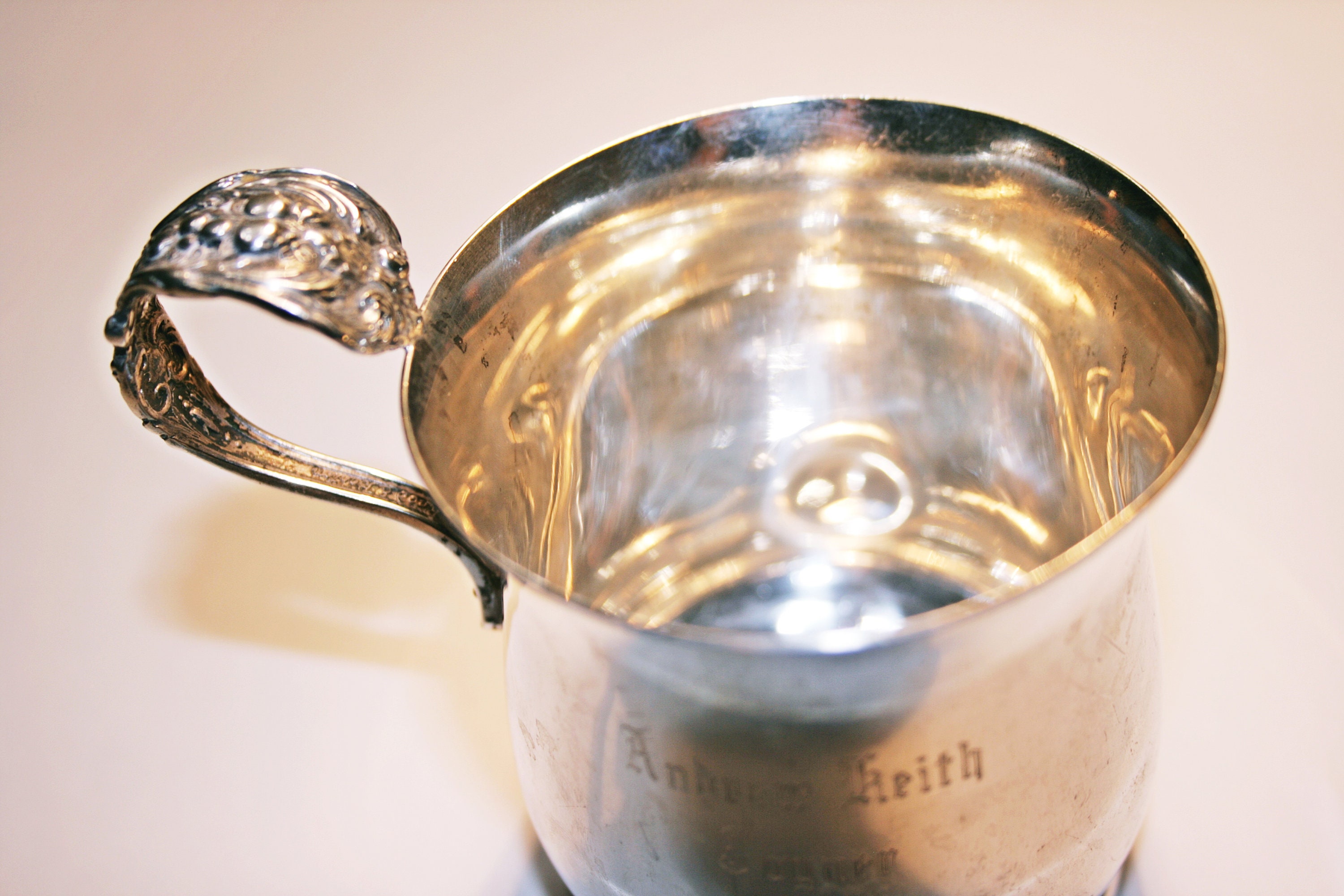 Vintage Reed and Barton Sterling Silver Baby Cup Francis I Etsy