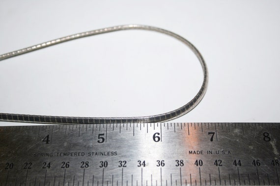 Sterling Silver Collar Necklace - image 2