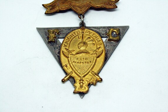 Antique Knights of Pythias Pin - image 6
