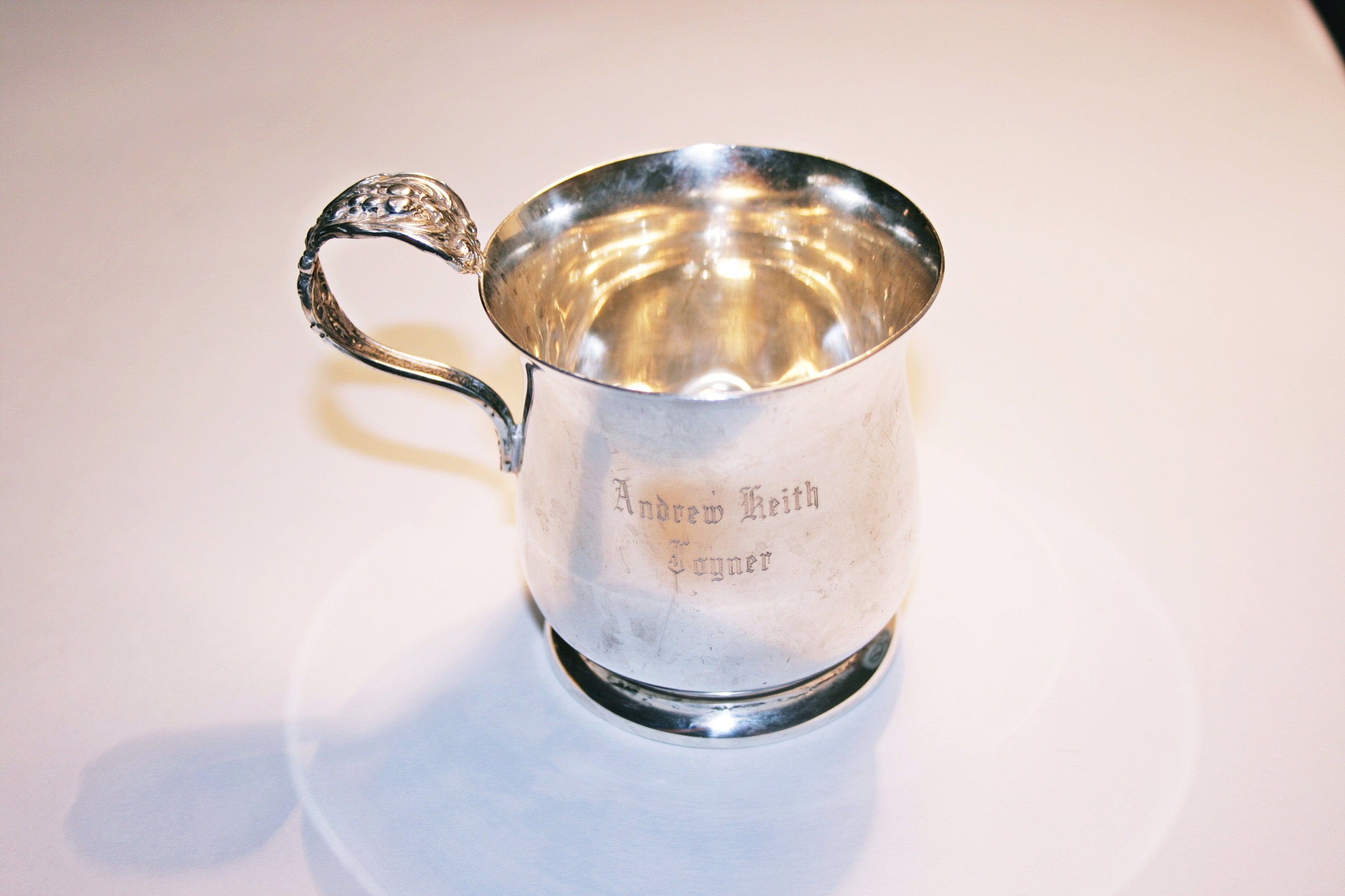 Vintage Reed and Barton Sterling Silver Baby Cup Francis I Etsy