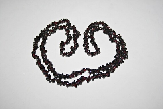 Vintage Garnet Necklace - image 3