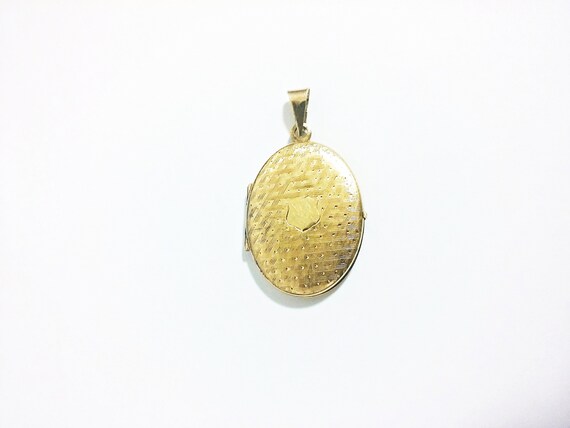 Antique Victorian 835 Silver Vermeil Locket - image 8