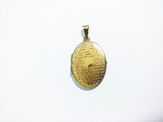 Antique Victorian 835 Silver Vermeil Locket - image 7