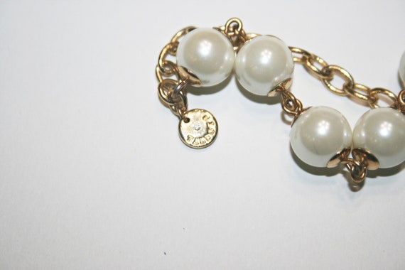 Vintage Talbots Faux Pearl Beaded Necklace - image 2