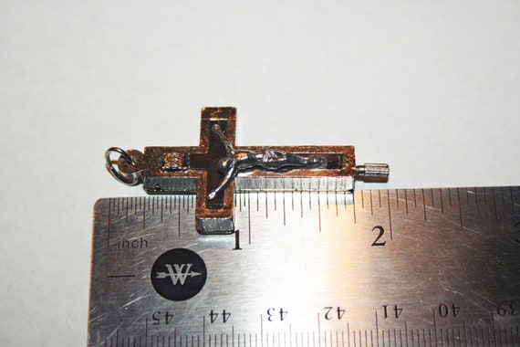 Vintage Terra Catacombs Relic Crucifix - image 3