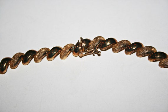 Vintage Gold Filled Sterling Silver Vermeil Chain… - image 6