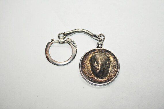Vintage 1964 John F Kennedy Silver Half Dollar Key Chain - Etsy