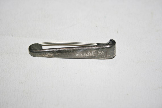 Vintage Sterling Silver Napier Safety Pin Style B… - image 1