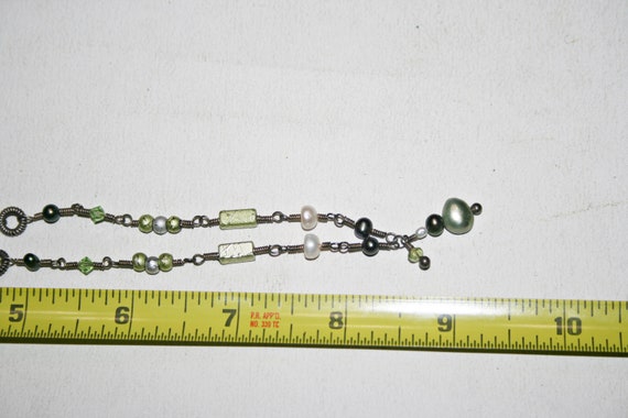 Vintage Genuine Freshwater Pearl Necklace - image 2
