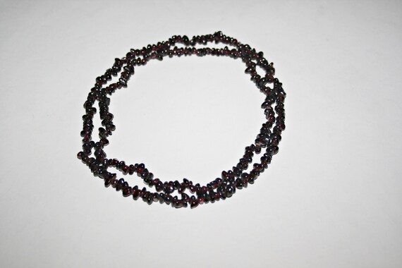 Vintage Garnet Necklace - image 5