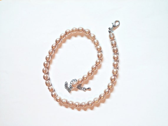 Vintage Faux Pearl Necklace - image 1