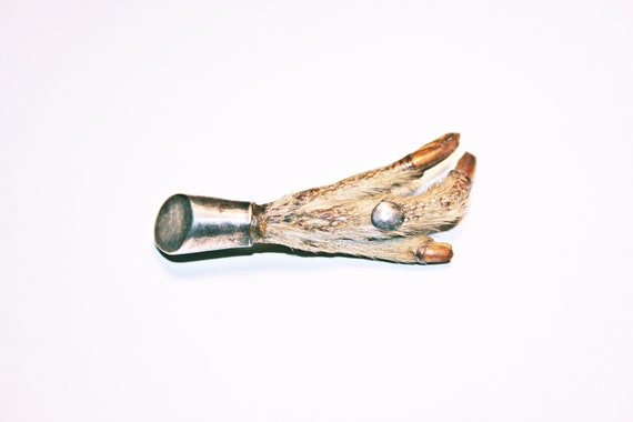 Antique Scottish Grouse Claw Kilt Pin - image 1