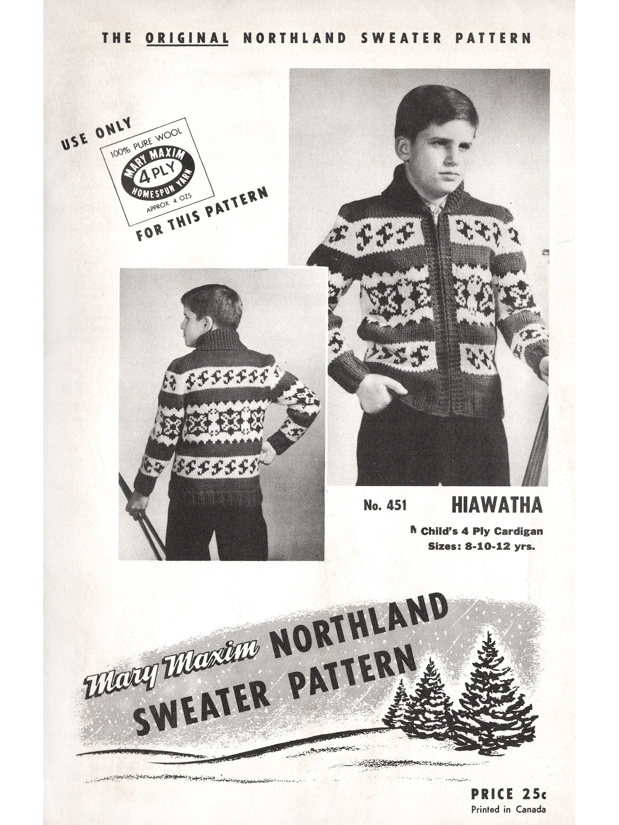 andmary アンドマリー Mary knit cowichan gray ANDMARY】Mary knit cowichan