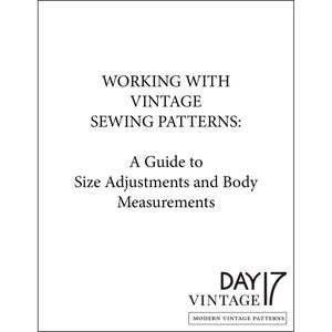 Vintage 1980s Vogue designer sewing pattern V1256, size 14, by Issey Miyake - cover of bonus PDF "Working with Vintage Sewing Patterns"