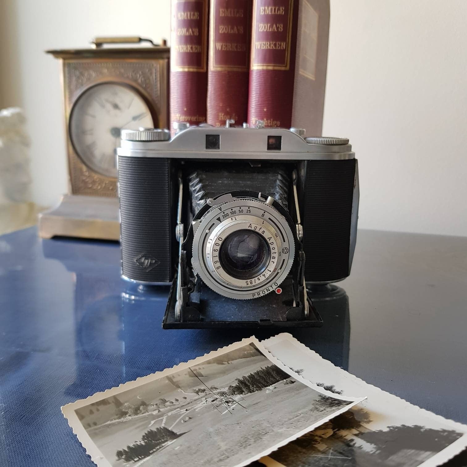 ヴィンテージ Agfa Billy Folding カメラ – ドイツ製、ミッド
