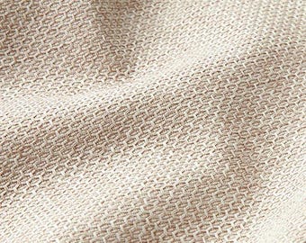 Tessuto per griglia altoparlante beige vintage: tessuto per restauro radiofonico acustico