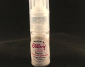 Glitter Spritz- Amethyst Glitter spray -14ml - Color shifting, Loose ultrafine cosmetic grade, .008, cheer, body glitter, shines purple