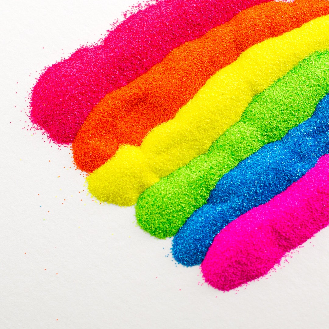 UV Reactive Face and Body Glitter, Wholesale Blacklight Reactive Powder