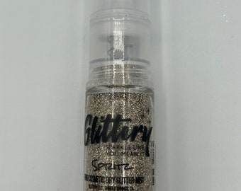 Face and body spray Holographic Champagne Gold Glitter Spritz -14ml - festival glitter, cosmetic grade glitter hair, body glitter