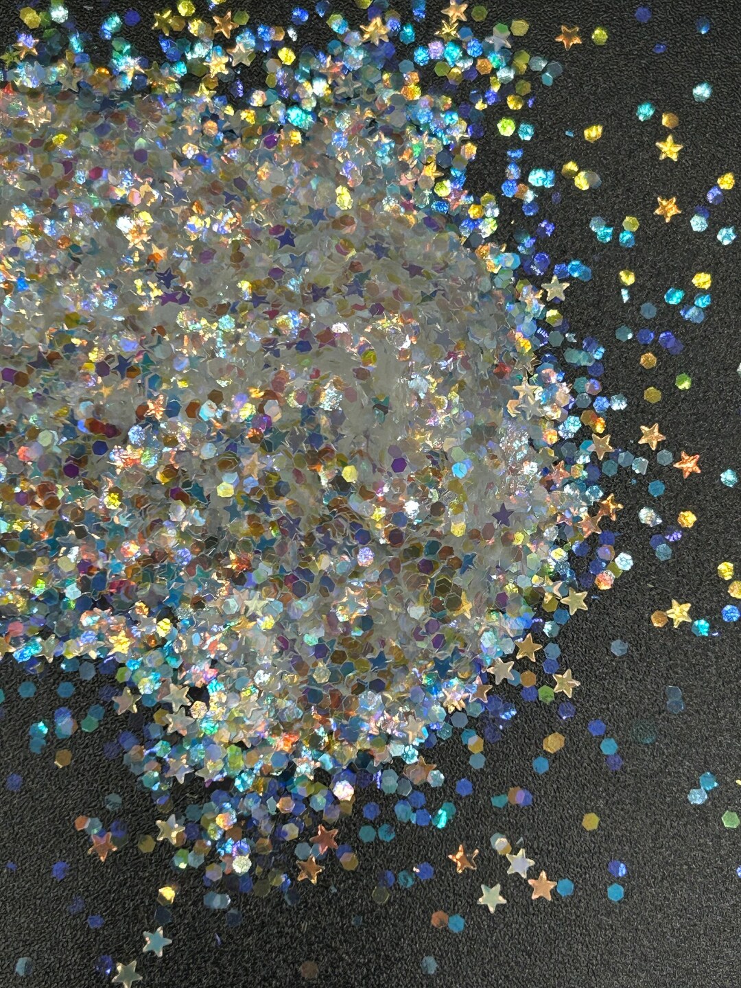 Prism White Mix Biodegradable Glitter Cosmetic Glitter Body Safe