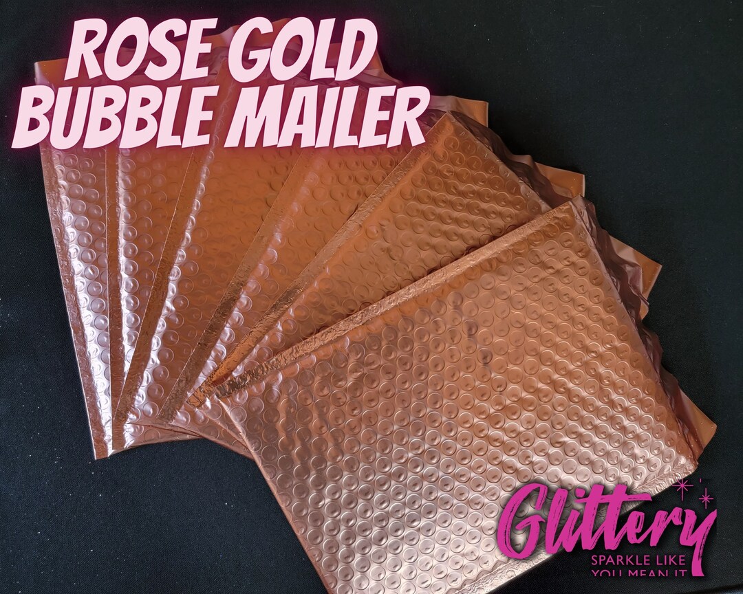 Rose Gold Bubble Mailer Pack of 12 Size 6.5 X 10 Etsy