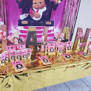 Custom Girl Boss Baby Treats