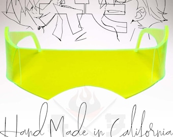 Circuit-Stream ispirato costume cosplay visiera occhiali da sole occhiali