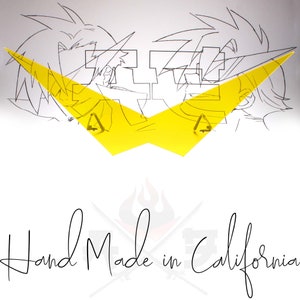 Steven Universe Inspired Pointy Triangle Anime Manga Comic-Con Costume Cosplay Party Yellow  Eyewear Sunglasses
