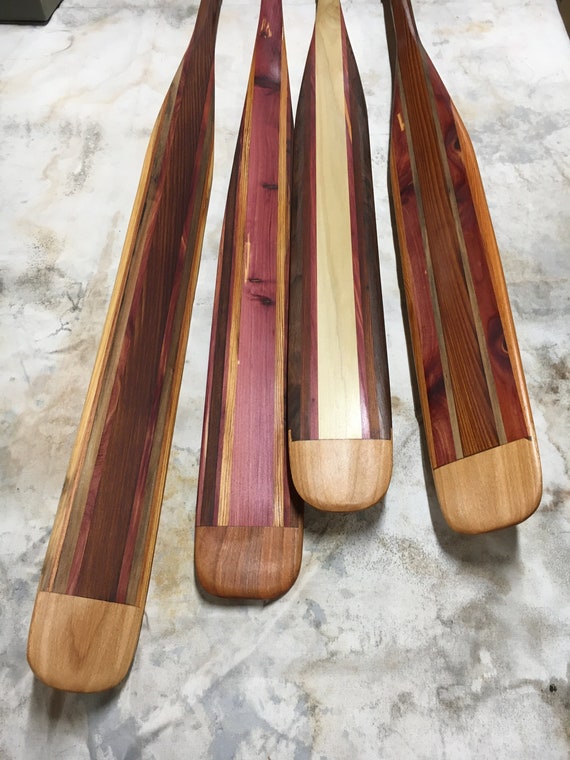 Handmade Wooden Kayak Paddles 