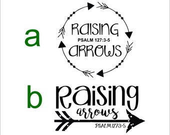 Raising Arrows Card Etsy