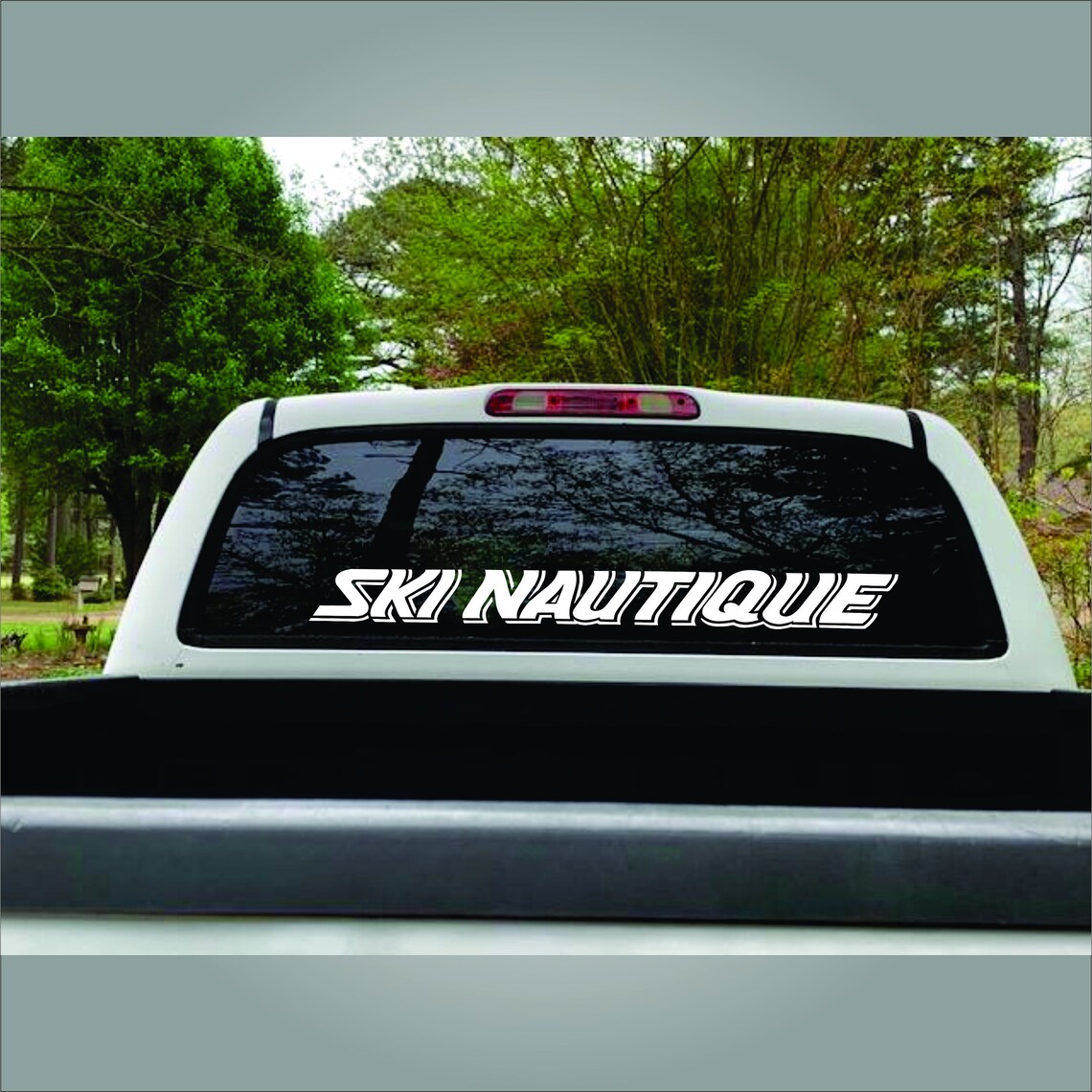SKI NAUTIQUE Boat Decals PAIR free shipping Etsy