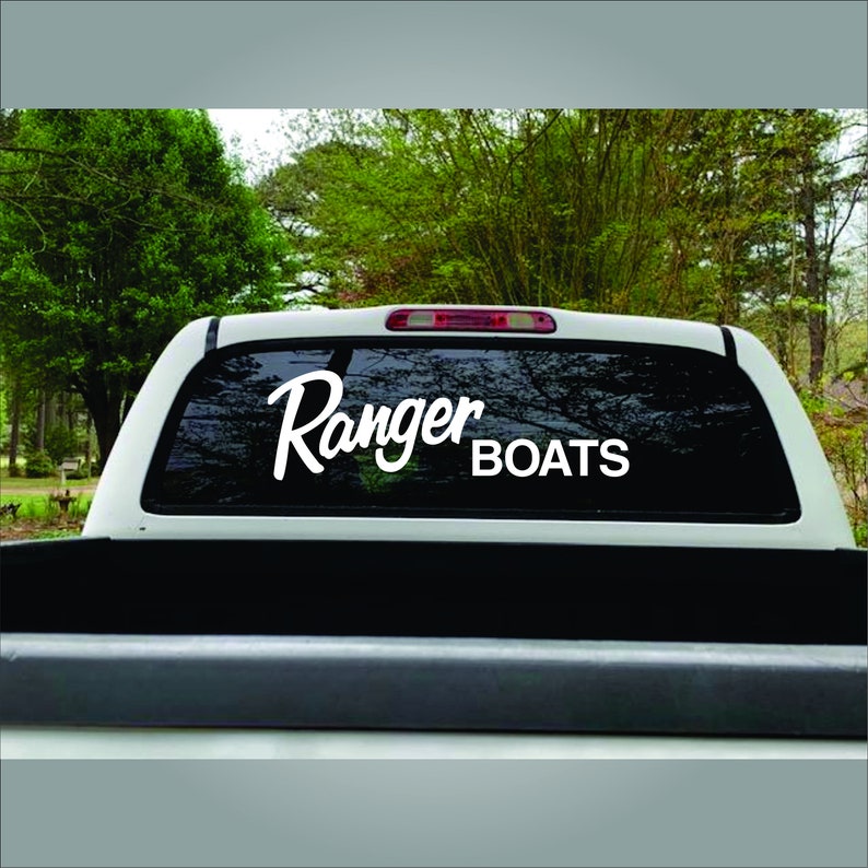 Ranger Boat logo sticker free shipping Etsy