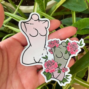 Aphrodite— Goddess Body & Symbol Stickers