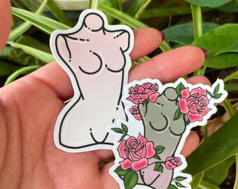 Afrodita: pegatinas de cuerpo y símbolo de la diosa
