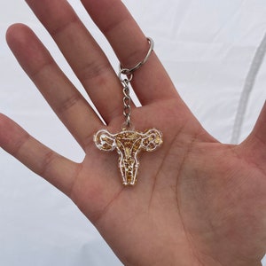 Gold Rhea Keychain— Goddess of Fertility
