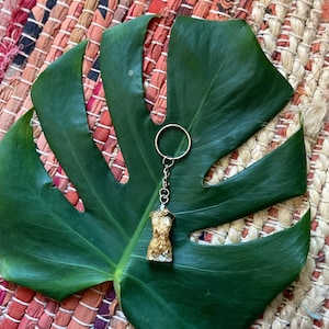 Gold Aphrodite Keychain— Goddess of Love & Beauty