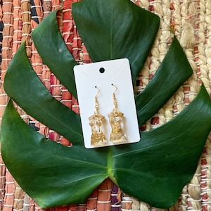 Gold Aphrodite Earrings— Goddess of Love & Beauty