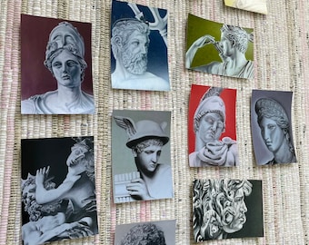 Impresiones Giclée de mitología griega/romana de 5x7": Dioses/Diosas, Héroes y Monstruos