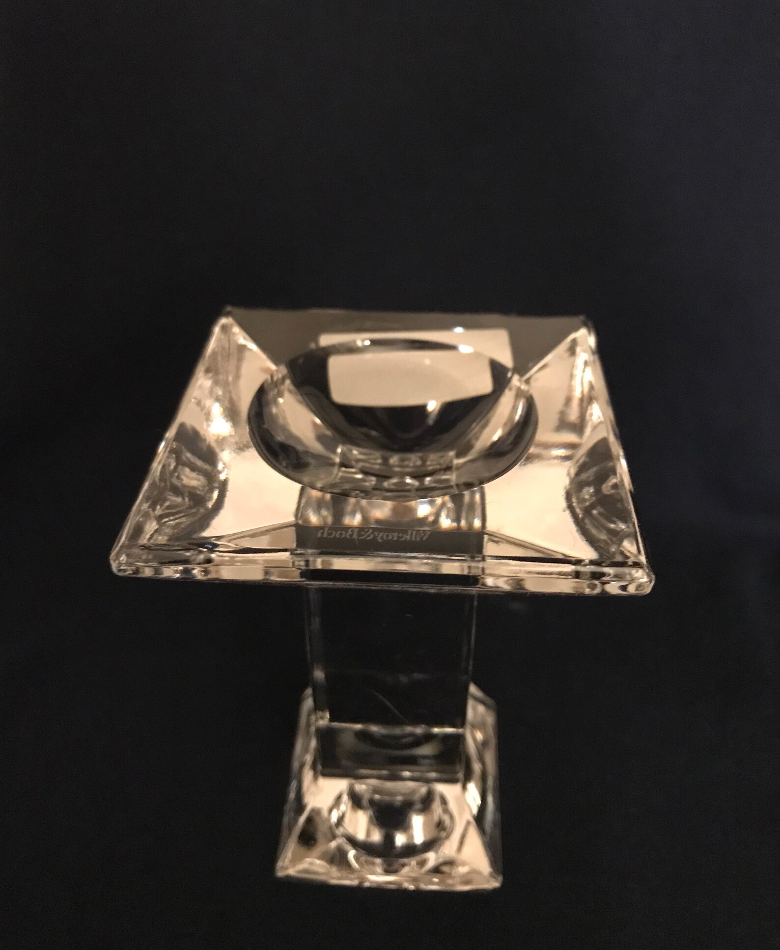 Villeroy and Boch 1748 Crystal Candle Holder Etsy