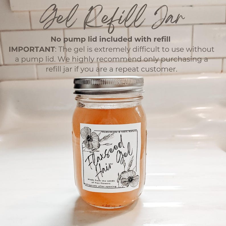 Natural Flaxseed Curly Hair Gel: Frizz Control & Definition