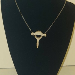 Raccoon Vertebrae Necklace; Real Animal Bone Necklace; Gothic Jewelry; Bone Jewelry; Witchy Vibes; Wicca Vibes