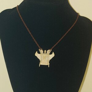 Raccoon Vertebrae Necklace; Real Animal Bone Necklace; Gothic Jewelry; Bone Jewelry; Witchy Vibes; Wicca Vibes