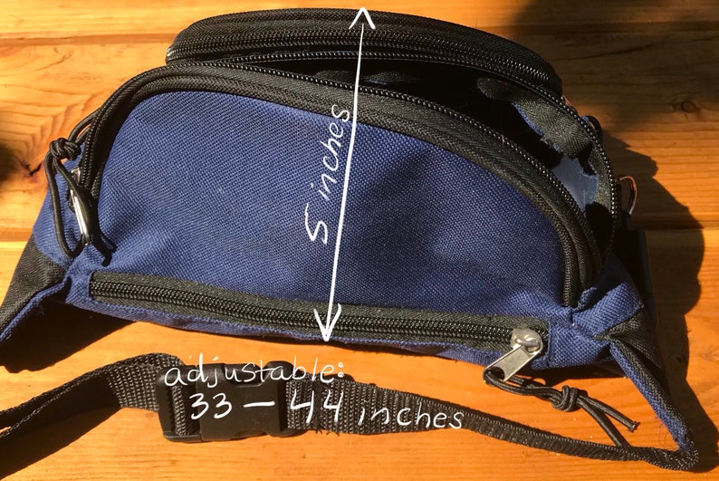 Navy Blue Fanny Pack