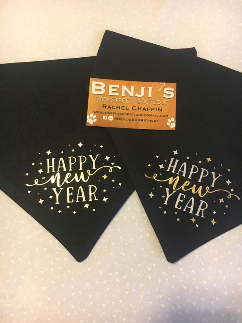 Happy New Year Bandana