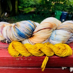 Yarn - Knit and Crochet - Marching On in Sock Set
