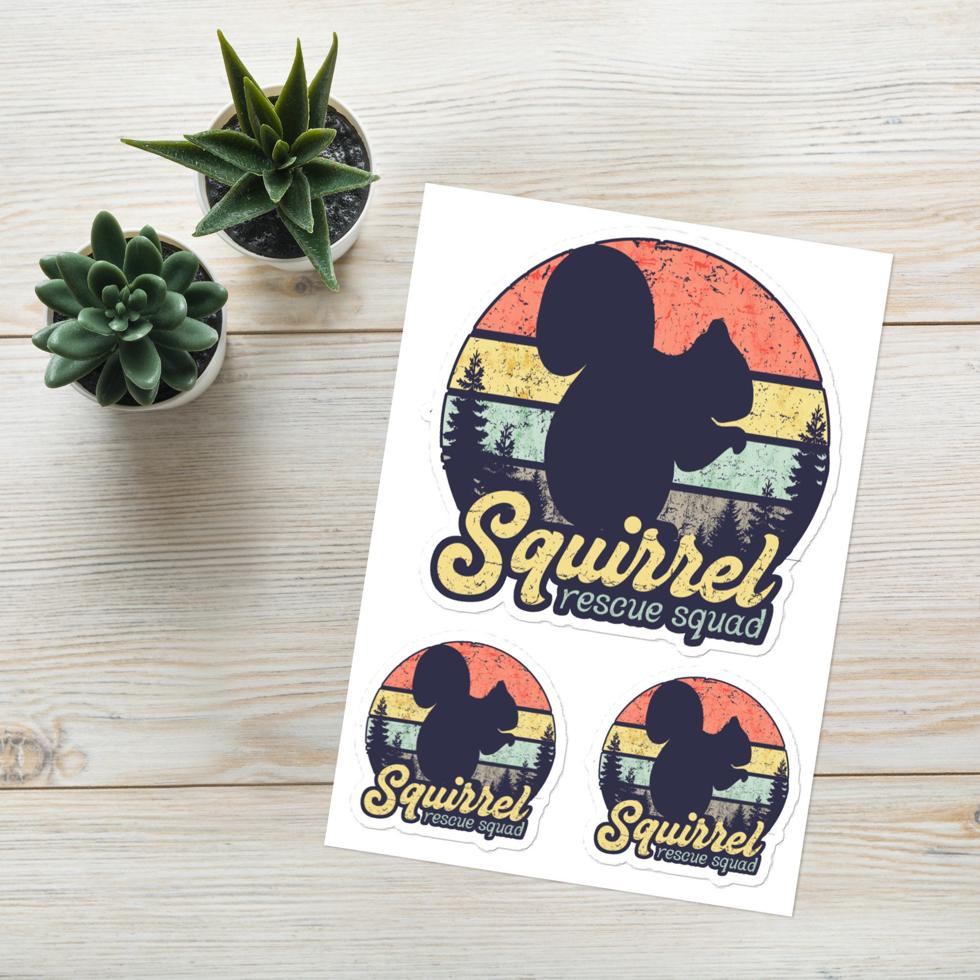 Rescue Squad Sticker