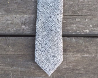 Gray Skinny Tie | wedding tie | handmade | groom | wedding Ideas | neck tie | slim tie |