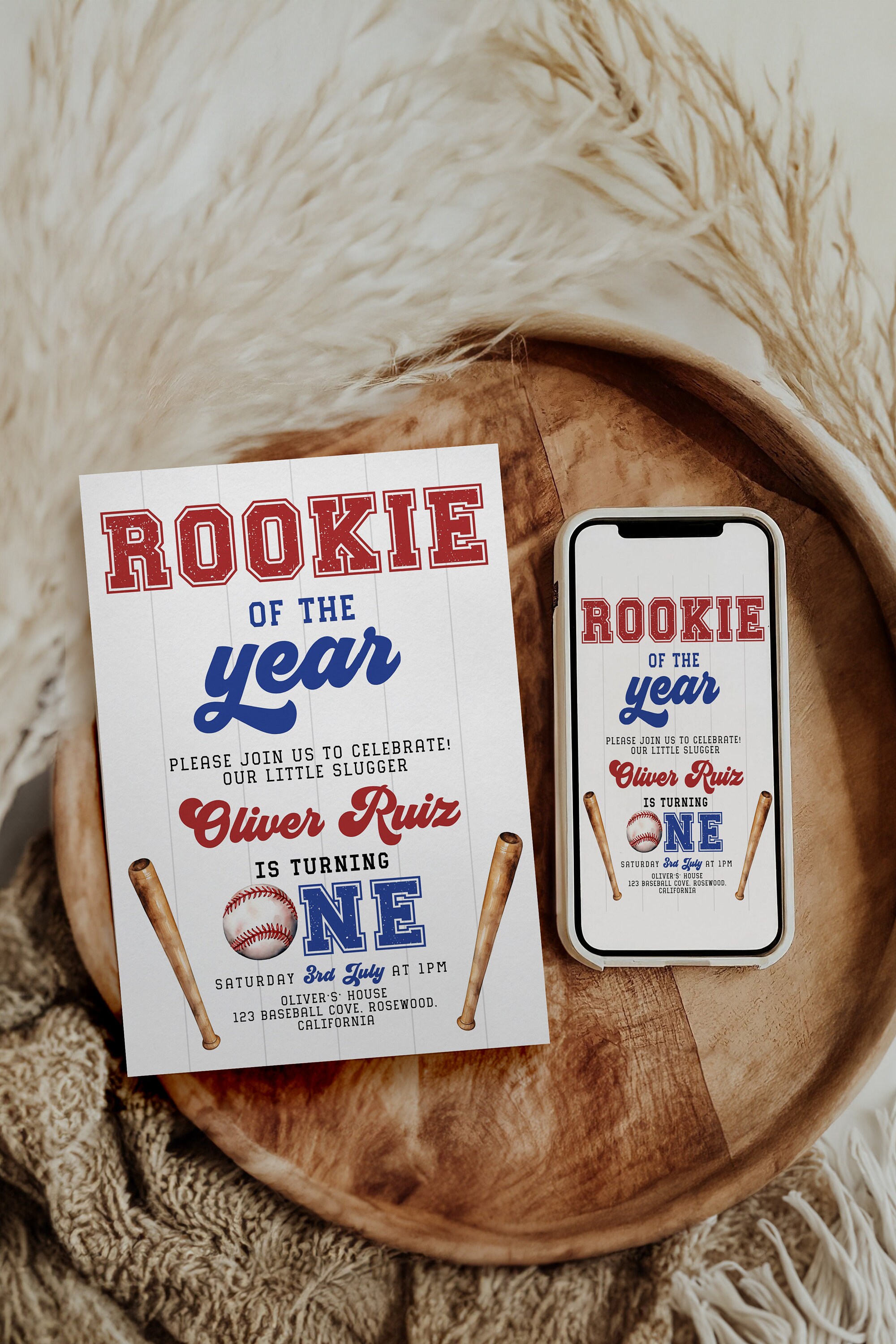Rookie of the Year Birthday Bundle, Rookie 1st Birthday Bundle ...