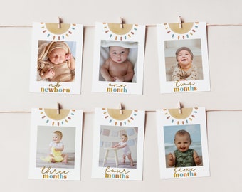 First Trip Around the Sun Photo Banner, Sun Birthday Photo Cards, First Trip Around the Sun Birthday Decor, Sun 1st Birthday Decoration